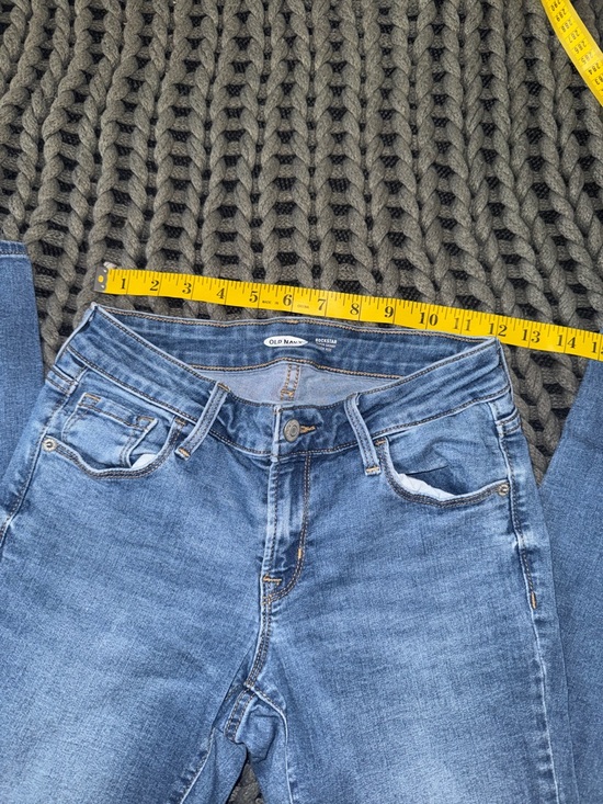 Old Navy Blue Women's Skinny Jeans — Light Wash - Picture 4 of 5